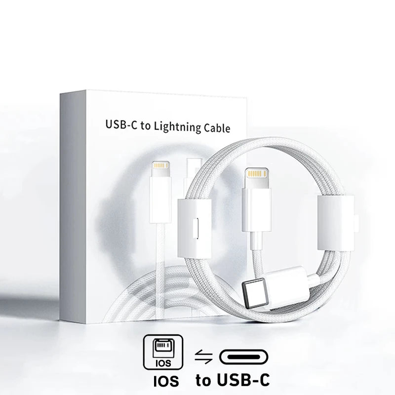 Câble USB-C vers Lightning