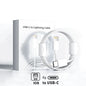 Câble USB-C vers Lightning